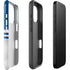 NFL Indianapolis Colts White Striped iPhone 16 Pro Impact Case